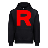 Black team rocket Urban Hoodie - linhVisuals