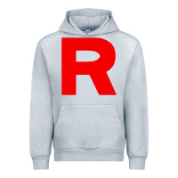 Heather Grey team rocket Urban Hoodie - linhVisuals