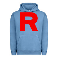 Pigment Pebble Blue team rocket Urban Hoodie - linhVisuals