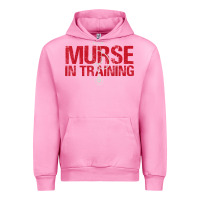 Fuchsia Pink funny male nurse murse in training t shirt Urban Hoodie - linhVisuals