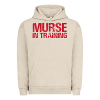 Pigment French Oak funny male nurse murse in training t shirt Urban Hoodie - linhVisuals