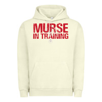 Pigment Pistachio funny male nurse murse in training t shirt Urban Hoodie - linhVisuals