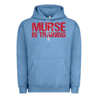 Pigment Pebble Blue funny male nurse murse in training t shirt Urban Hoodie - linhVisuals