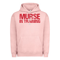 Pigment Salmon funny male nurse murse in training t shirt Urban Hoodie - linhVisuals