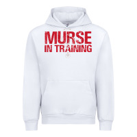 White funny male nurse murse in training t shirt Urban Hoodie - linhVisuals