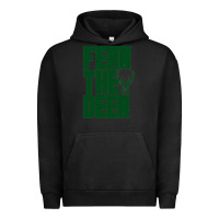 Pigment Black bucks basket ball Urban Hoodie - linhVisuals