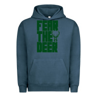 Pigment Midnight Navy bucks basket ball Urban Hoodie - linhVisuals