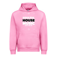 Fuchsia Pink soulful house music deep house edm premium t shirt Urban Hoodie - linhVisuals