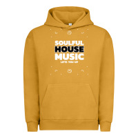 Pigment Peanut Butter soulful house music deep house edm premium t shirt Urban Hoodie - linhVisuals