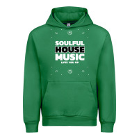 Emerald soulful house music deep house edm premium t shirt Urban Hoodie - linhVisuals