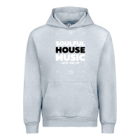 Heather Grey soulful house music deep house edm premium t shirt Urban Hoodie - linhVisuals