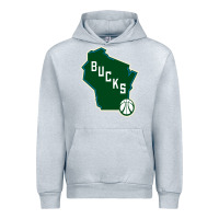 Heather Grey bucks Urban Hoodie - linhVisuals