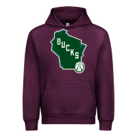 Mauve Wine bucks Urban Hoodie - linhVisuals