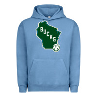 Pigment Pebble Blue bucks Urban Hoodie - linhVisuals