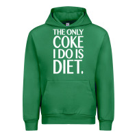 Emerald the only coke i do is diet Urban Hoodie - linhVisuals