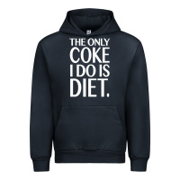 Navy the only coke i do is diet Urban Hoodie - linhVisuals