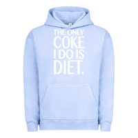 Pigment Grape Ice the only coke i do is diet Urban Hoodie - linhVisuals