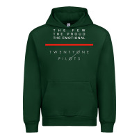 Forest Green the pew the proud the emotional Urban Hoodie - linhVisuals
