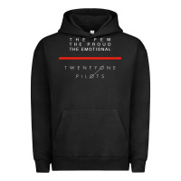 Pigment Black the pew the proud the emotional Urban Hoodie - linhVisuals