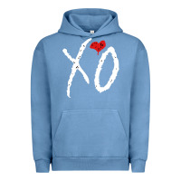 Pigment Pebble Blue xo  (3) Urban Hoodie - linhVisuals