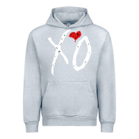 Heather Grey xo  (3) Urban Hoodie - linhVisuals
