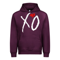 Mauve Wine xo Urban Hoodie - linhVisuals