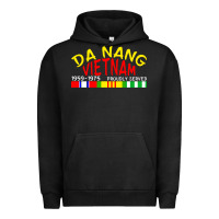 Pigment Black da nang vietnam war veteran military Urban Hoodie - linhVisuals