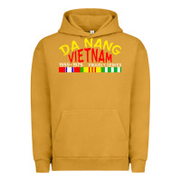 Pigment Peanut Butter da nang vietnam war veteran military Urban Hoodie - linhVisuals