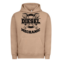 Pigment Burro diesel mechanic Urban Hoodie - linhVisuals