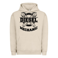 Pigment French Oak diesel mechanic Urban Hoodie - linhVisuals