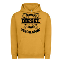 Pigment Peanut Butter diesel mechanic Urban Hoodie - linhVisuals