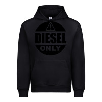 Black Diesel Only Urban Hoodie - linhVisuals
