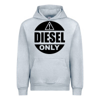 Heather Grey Diesel Only Urban Hoodie - linhVisuals