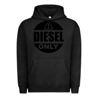 Pigment Black Diesel Only Urban Hoodie - linhVisuals