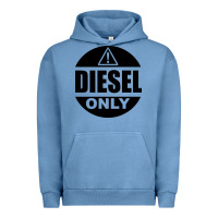 Pigment Pebble Blue Diesel Only Urban Hoodie - linhVisuals