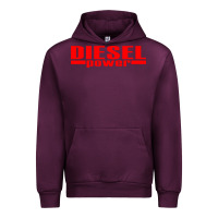 Mauve Wine Diesel Power Urban Hoodie - linhVisuals