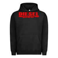 Pigment Black Diesel Power Urban Hoodie - linhVisuals