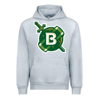 Heather Grey Belhaven University Urban Hoodie - linhVisuals