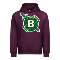 Mauve Wine Belhaven University Urban Hoodie - linhVisuals