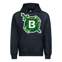 Navy Belhaven University Urban Hoodie - linhVisuals