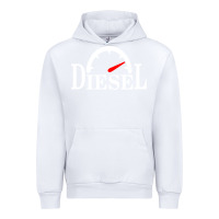 White diesel stylish Urban Hoodie - linhVisuals