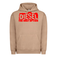 Pigment Burro Diesel The Only Option Urban Hoodie - linhVisuals