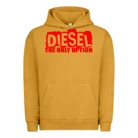 Pigment Peanut Butter Diesel The Only Option Urban Hoodie - linhVisuals