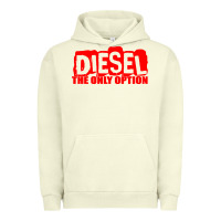 Pigment Pistachio Diesel The Only Option Urban Hoodie - linhVisuals