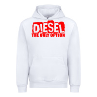 White Diesel The Only Option Urban Hoodie - linhVisuals