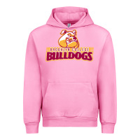 Fuchsia Pink brooklyn college Urban Hoodie - linhVisuals