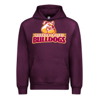 Mauve Wine brooklyn college Urban Hoodie - linhVisuals