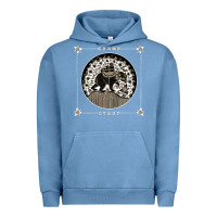 Pigment Pebble Blue caamp Urban Hoodie - linhVisuals