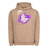 Pigment Burro techno astronaut electronic music rave festival raver t shirt Urban Hoodie - linhVisuals
