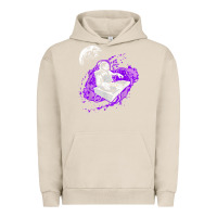 Pigment French Oak techno astronaut electronic music rave festival raver t shirt Urban Hoodie - linhVisuals